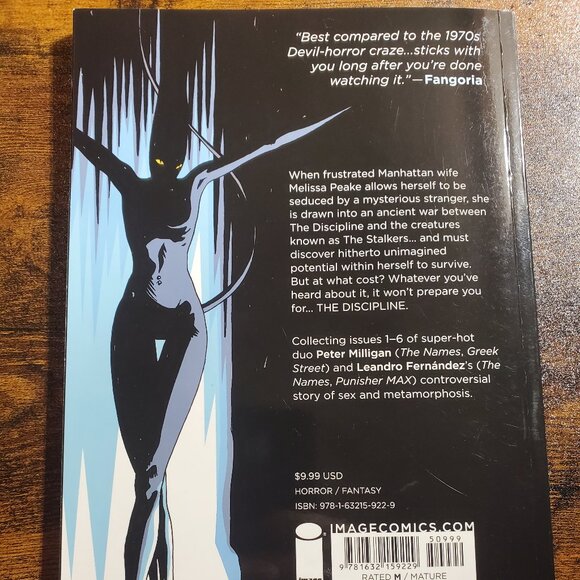 The Discipline Vol 1 SEDUCTION Peter Milligan Image Comics TPB Graphic Novel - Picture 3 of 4